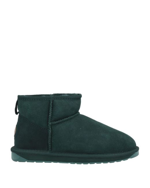 EMU Green Ankle Boots