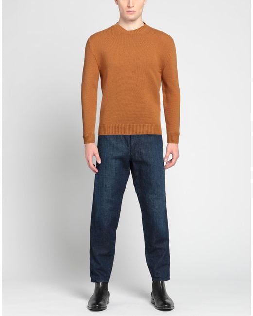 Pullover di Barena in Brown da Uomo