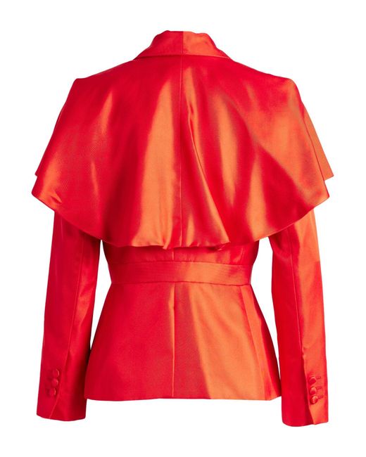 Brandon Maxwell Red Blazer