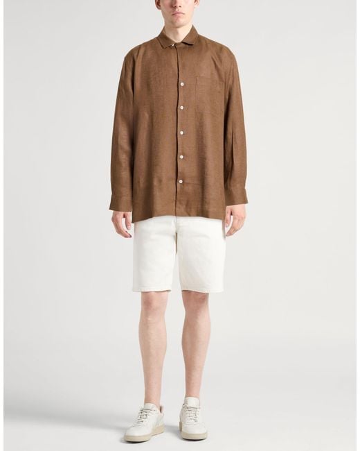 Lardini Brown Shirts for men