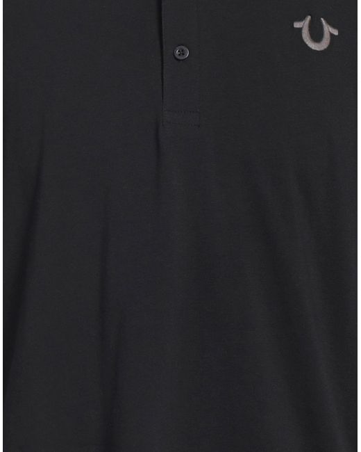 True Religion Black Polo Shirt for men