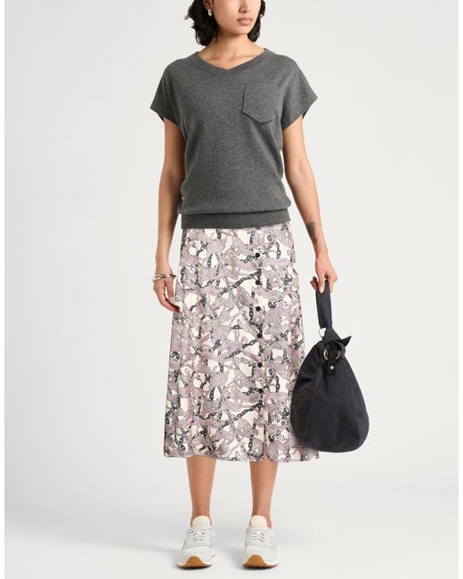 Zadig & Voltaire White Midi Skirt