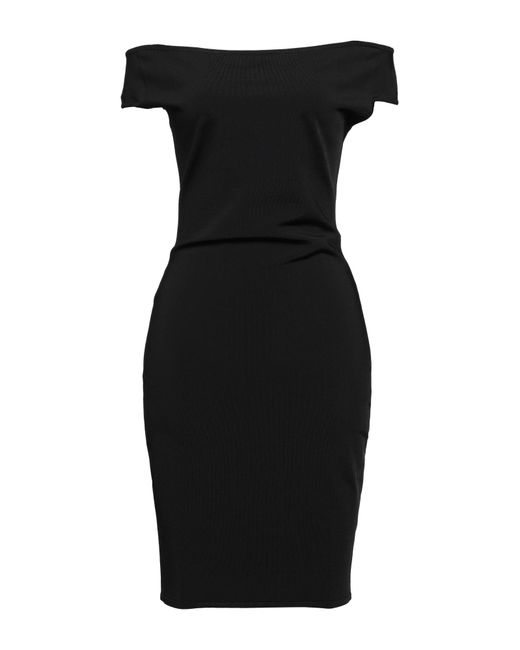 Alexandre Vauthier Black Short Dress