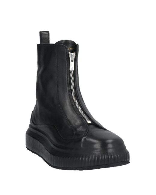 Dries Van Noten Black Ankle Boots