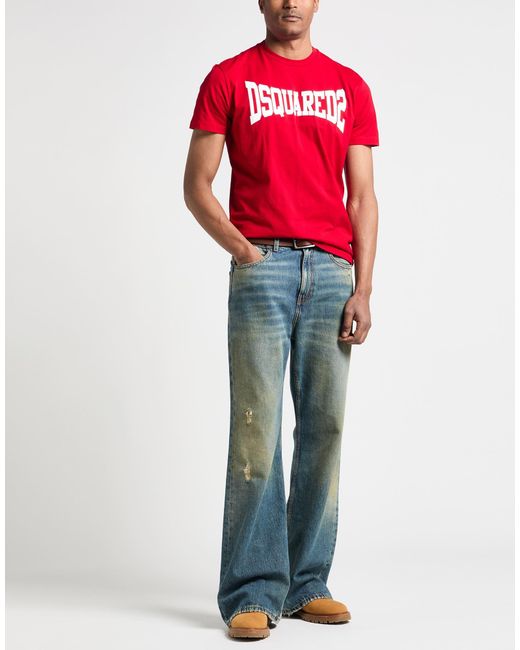 DSquared² Red T-Shirts for men