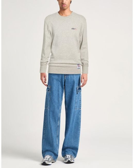 Autry Gray Sweatshirt Cotton, Polyamide for men