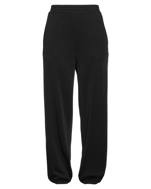 Jil Sander Black Pants Viscose, Virgin Wool, Polyamide, Elastane