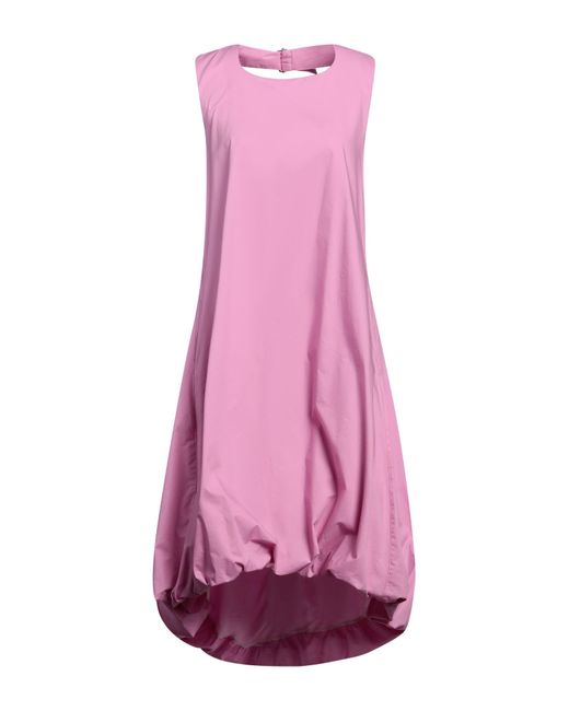 Imperial Pink Midi Dress