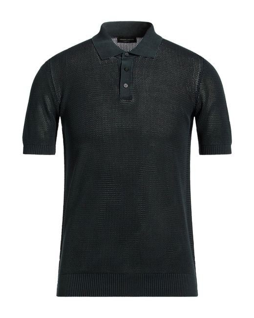 Roberto Collina Black Sweaters for men