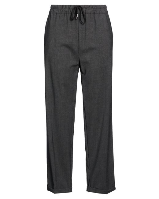 Gentry Portofino Gray Pants Virgin Wool, Elastane