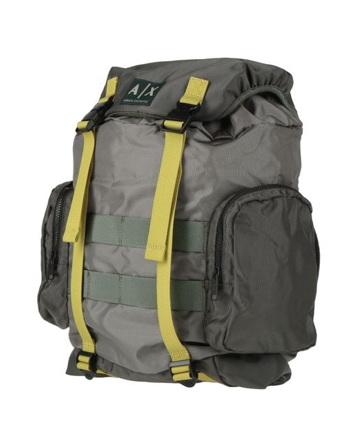 ARMANI EXCHANGE Gray Backpack Polyester for men