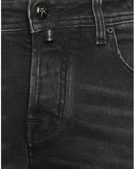 Jacob Cohen Gray Jeans Cotton, Elastane, Polyester for men