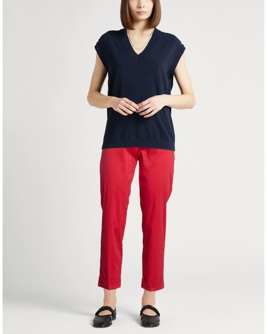 Semicouture Red Pants