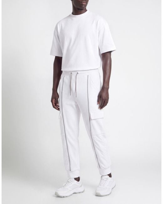 Eleventy White Pants Cotton for men