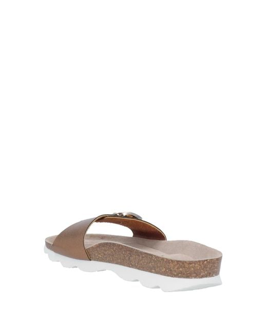 Genuins Leather Sandals | Lyst