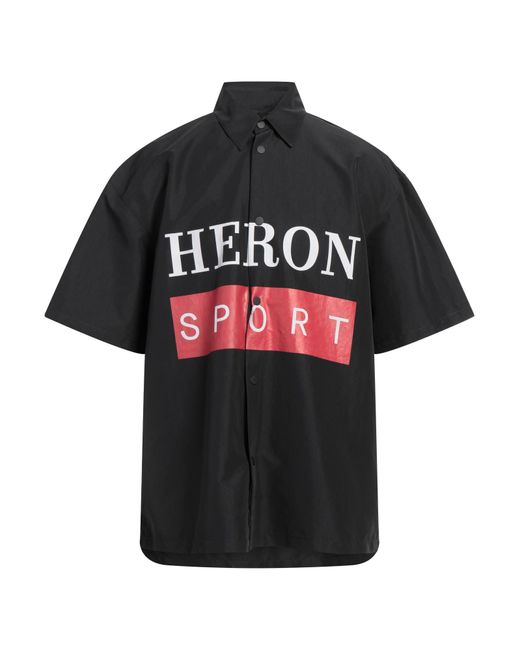 Heron Preston Black Shirt for men