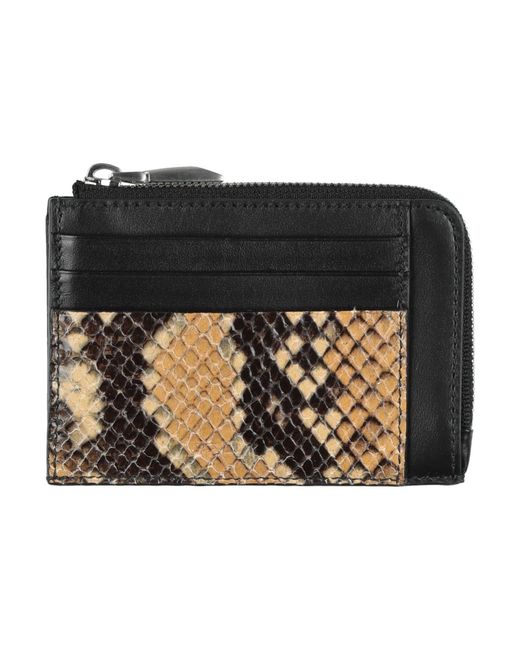 Bally Black Wallet Leather