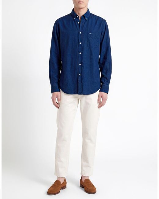 Camisa Façonnable de hombre de color Blue