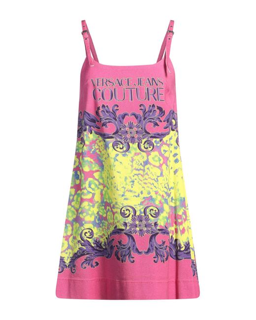 Versace Jeans Couture Pink Mini Dress