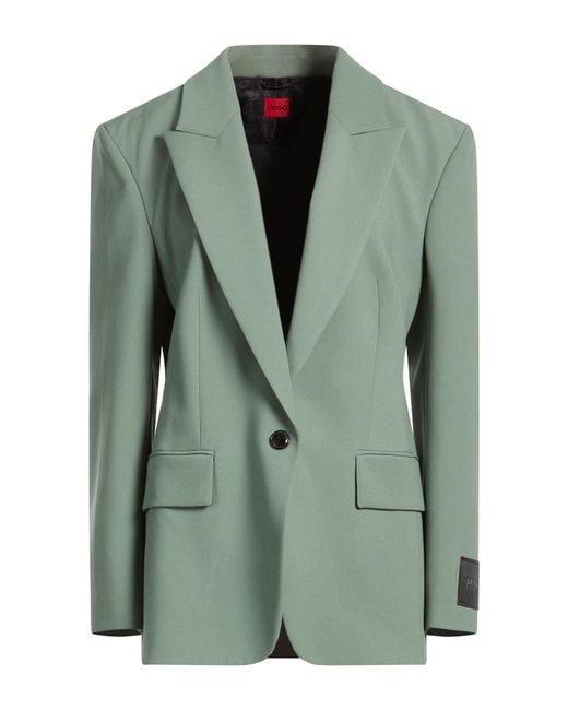 HUGO Green Blazer Polyester, Viscose, Elastane
