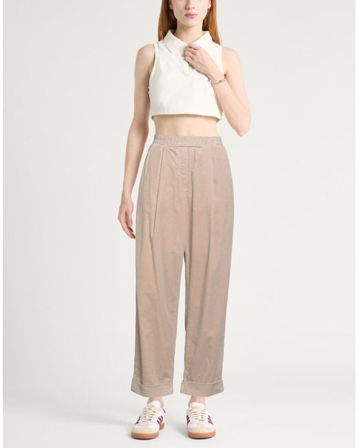 Pantalon Caractere en coloris Natural