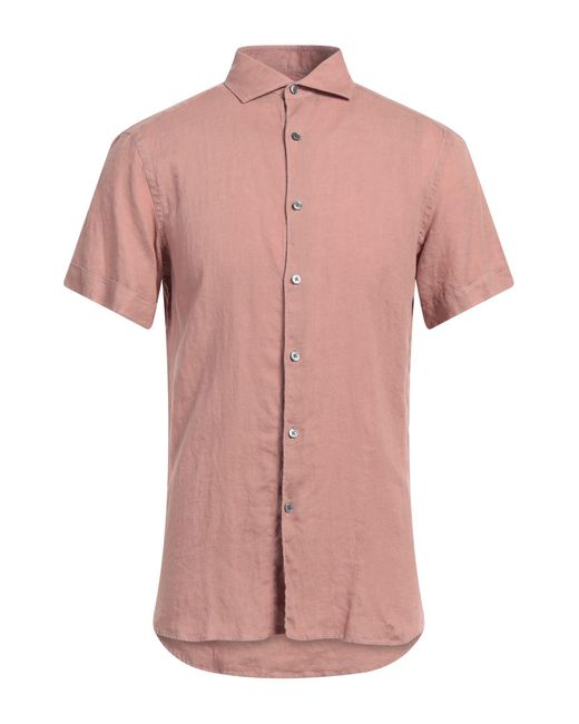 Zegna Pink Shirt for men