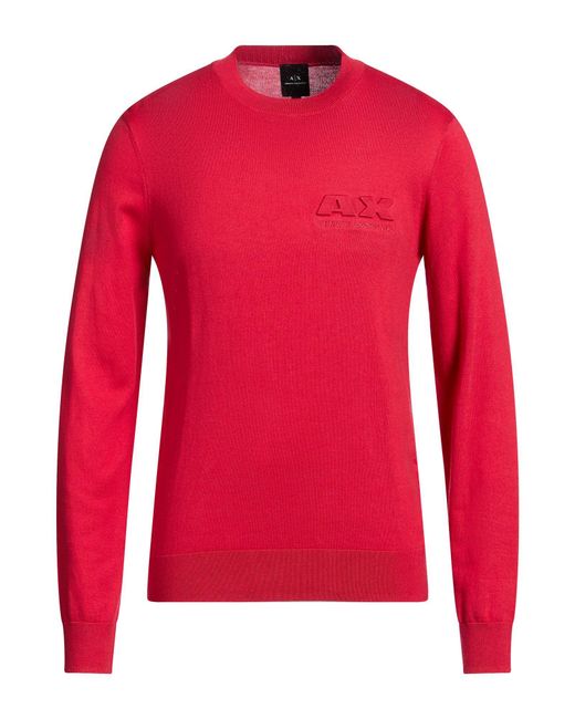 Pullover ARMANI EXCHANGE pour homme en coloris Red