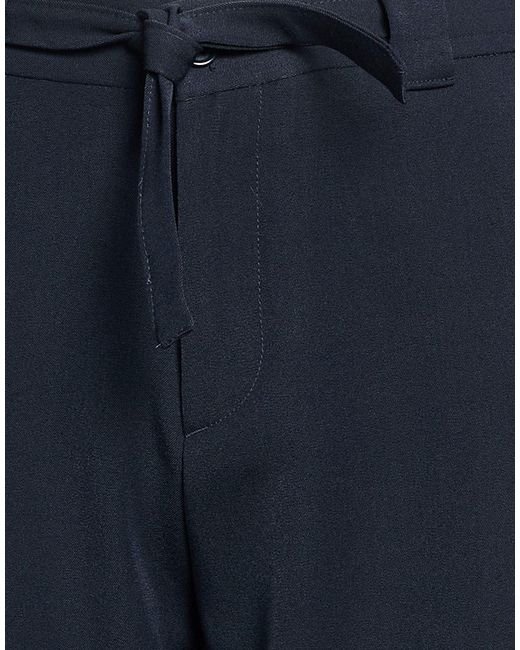 Berna Blue Midnight Pants Polyester, Viscose, Elastane for men