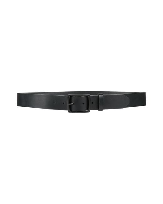Rag & Bone Black Belt for men