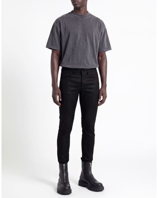 Dondup Black Jeans Cotton, Polyamide, Elastane for men