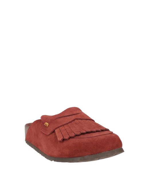 Momoní Red Mules & Clogs