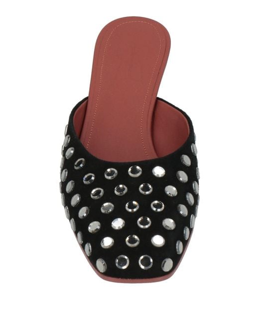 Charles Philip White Mules & Clogs Leather
