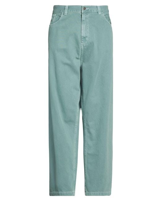 Carhartt Blue Pants Cotton for men