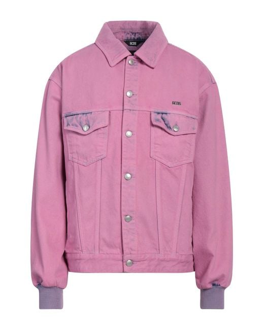 Gcds Jeansjacke/-mantel in Pink für Herren