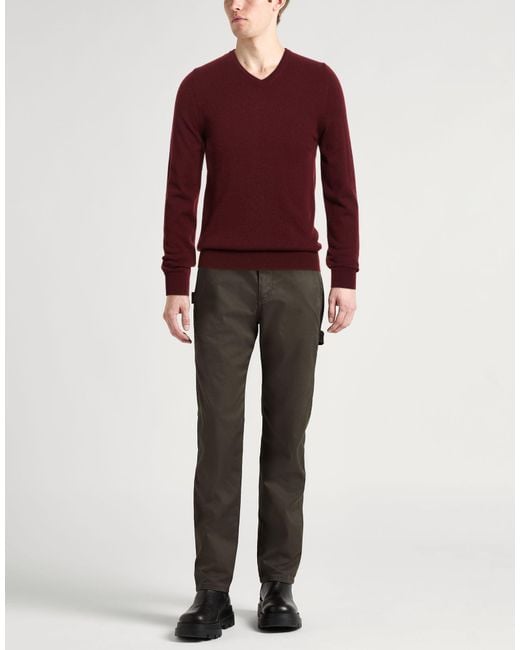 Fedeli Red Jumper for men