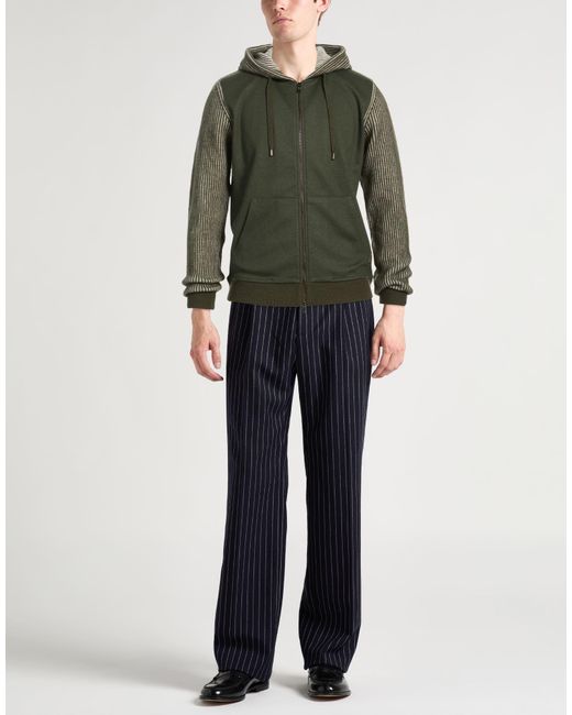 Sudadera Moorer de hombre de color Green
