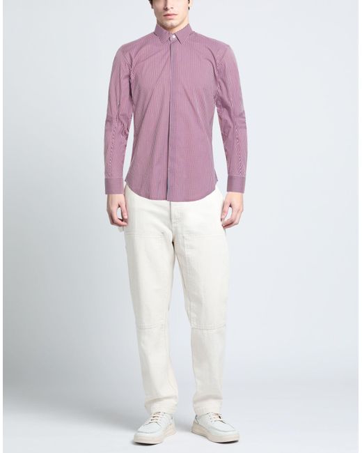 Dunhill Hemd in Purple für Herren
