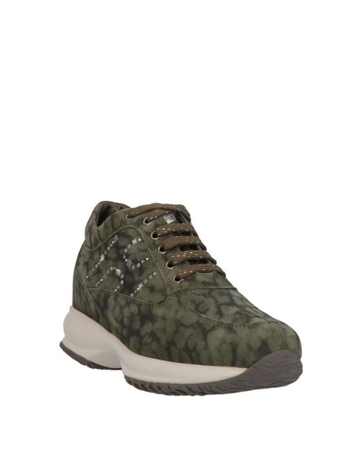 Hogan Green Sneakers