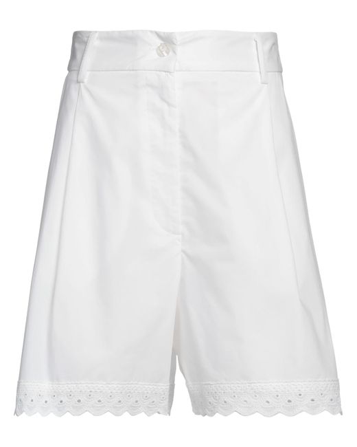 Imperial White Shorts & Bermuda Shorts