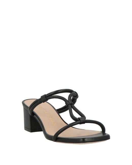 Stuart Weitzman Black Sandals Leather