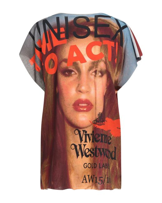 T-Shirt Vivienne Westwood en coloris Orange