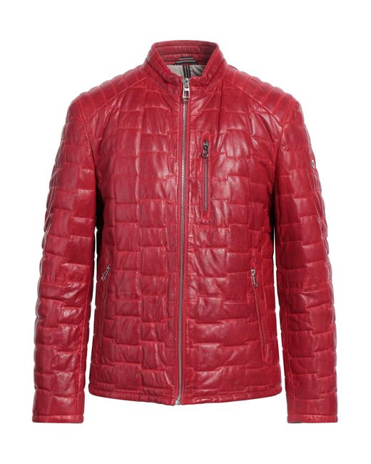 Milestone Red Jacket for men