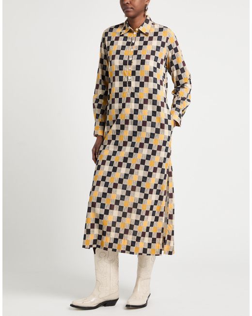 Massimo Alba White Midi Dresses