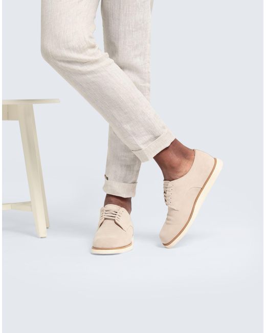 Giorgio Armani White Lace-up Shoes for men
