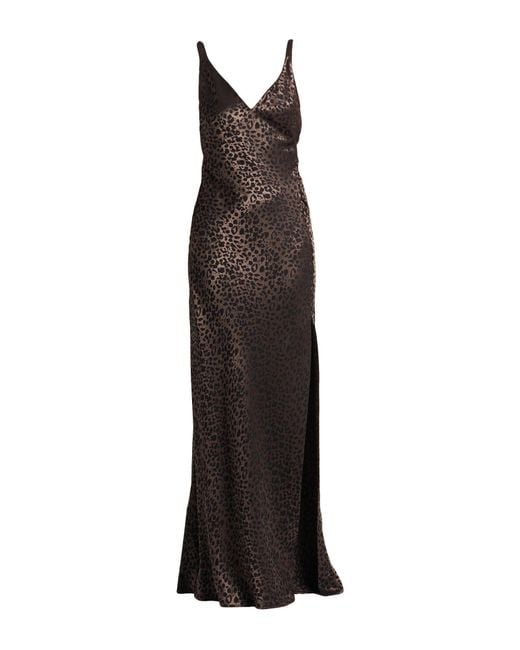 McQueen Brown Maxi Dress
