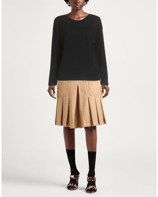 Alpha Studio Black The Fine Essentials Sweater Merino Wool