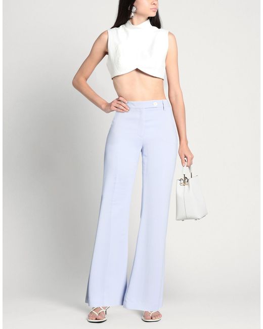 True Royal White Trouser