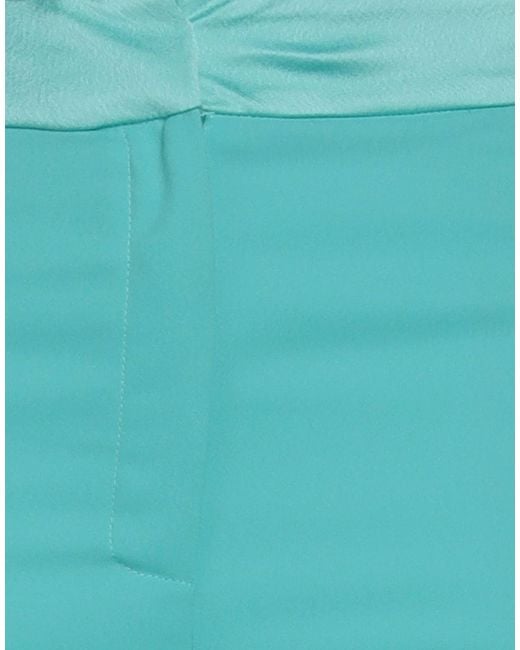 Camilla Blue Pants Polyester, Elastane