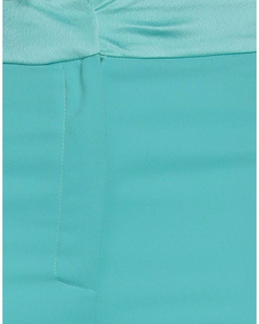 Camilla Blue Pants Polyester, Elastane