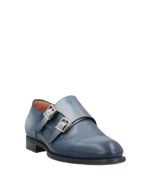 Santoni Blue Loafer